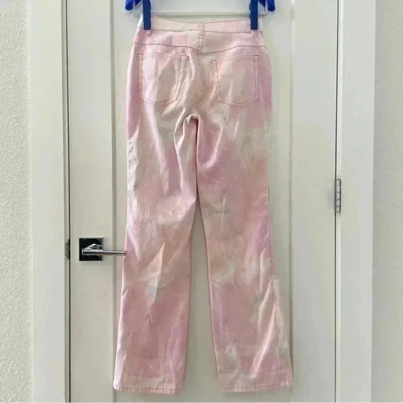 Vintage Jeanology Newport News Jeans Artsy Ombre Multicolor Vintage Y2K Size 6 - Picture 2 of 12
